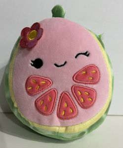 Squishmallows Original 5-inch Lena the Guava Soft Stuffed Plush Toy NWT
