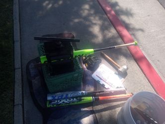 Baseball softball composite bat rolling to make your bet high performance and hit way farther only $80 each bat second one only 60 you better hurry