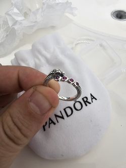 Brand New Pandora Game Of Thrones Sterling Silver Ring Size 7 Woman's Man's 