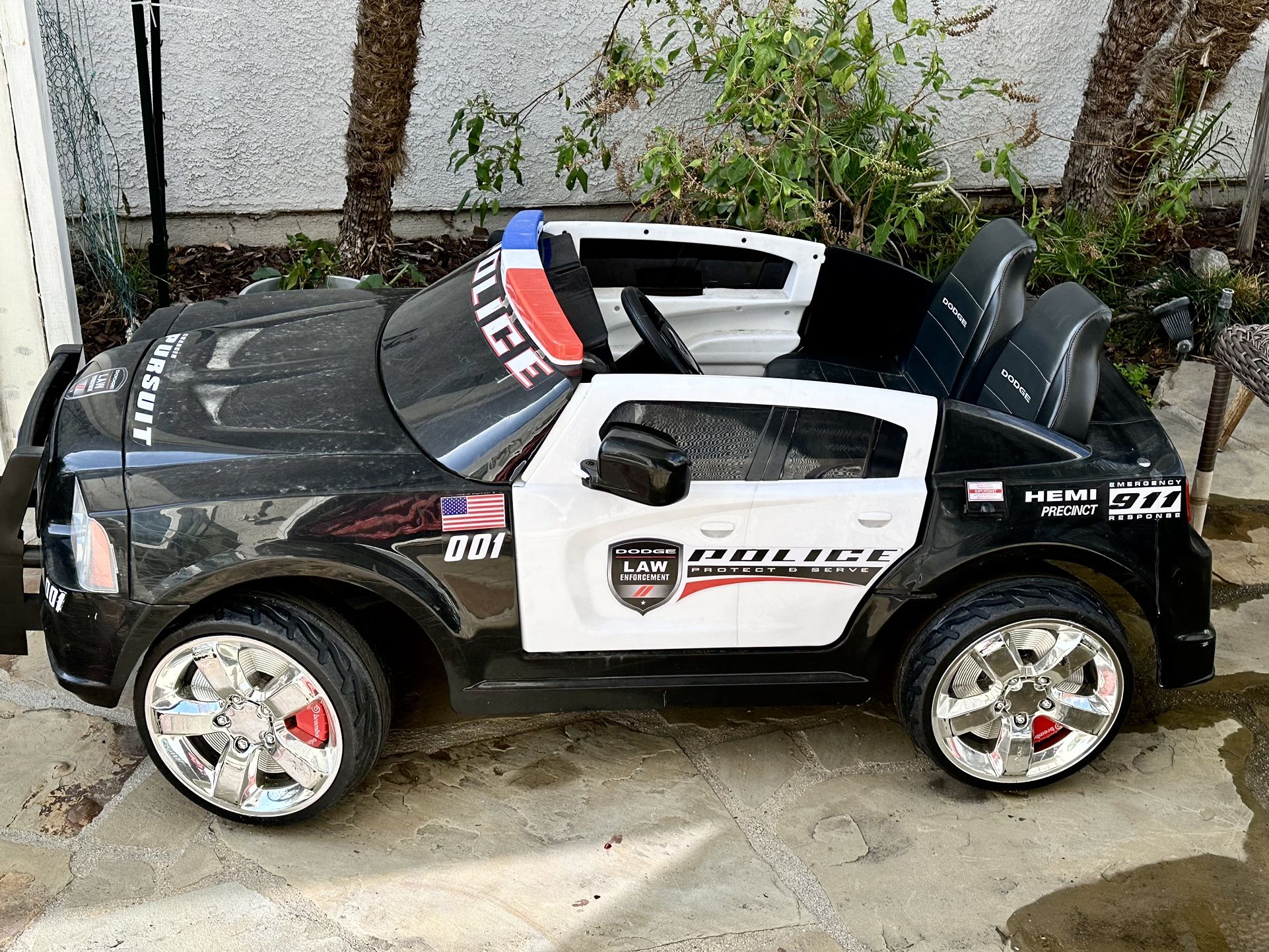 Dodge Kids Police Ride On