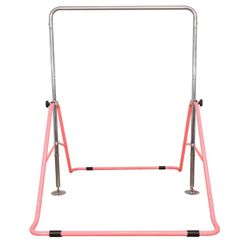 Pink Gymnastics Bar Adjustable 