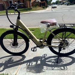 SU7 E Mountain Bike for Adults-750W Peak Motor Electric Commuter Bikes, 25MPH EBike, 36V Battery EBikes, 21-Speed Front Suspension Electric Bicycle