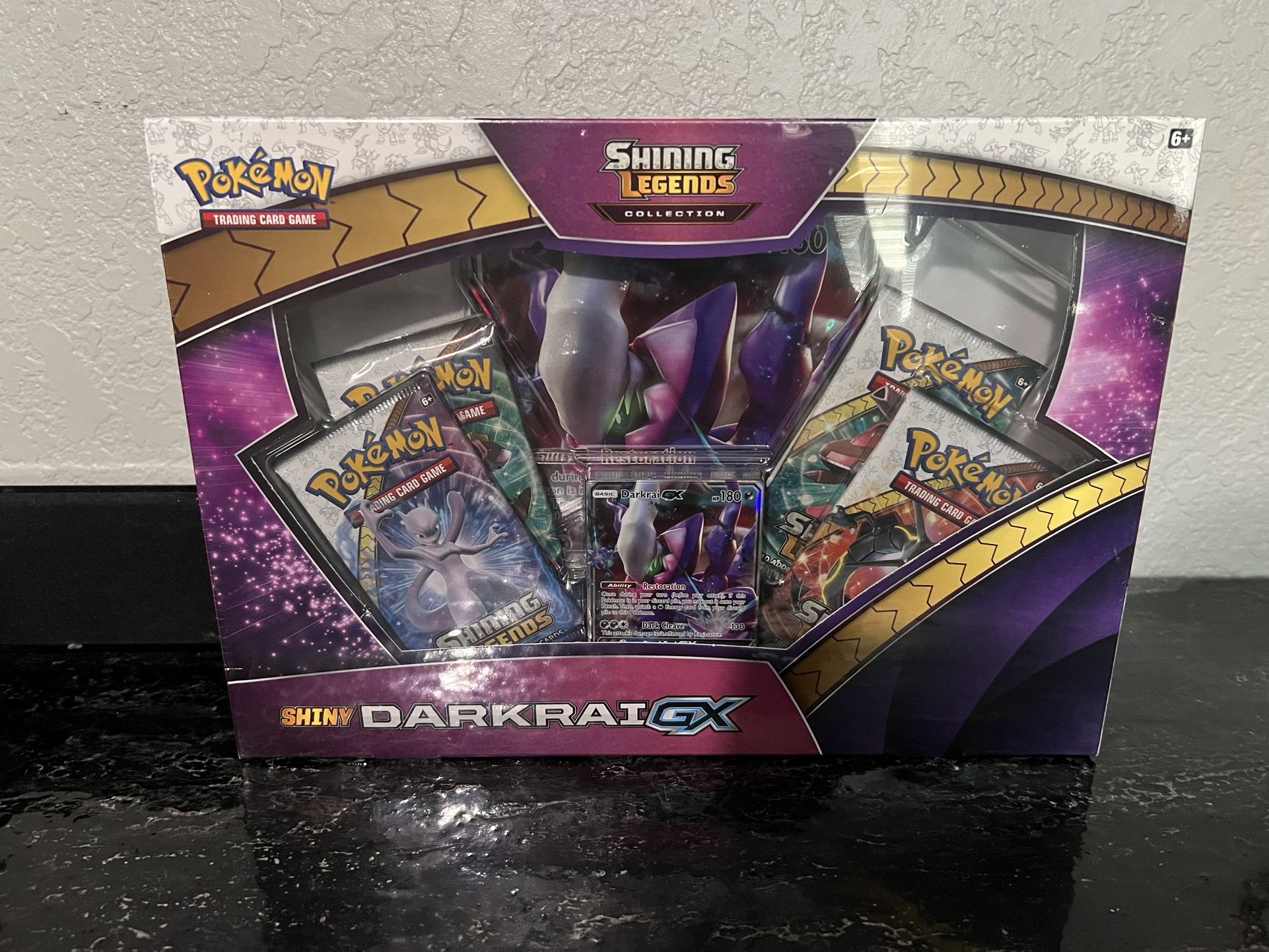 Shining Legends Shiny Darkrai GX Collection Pokémon Cards