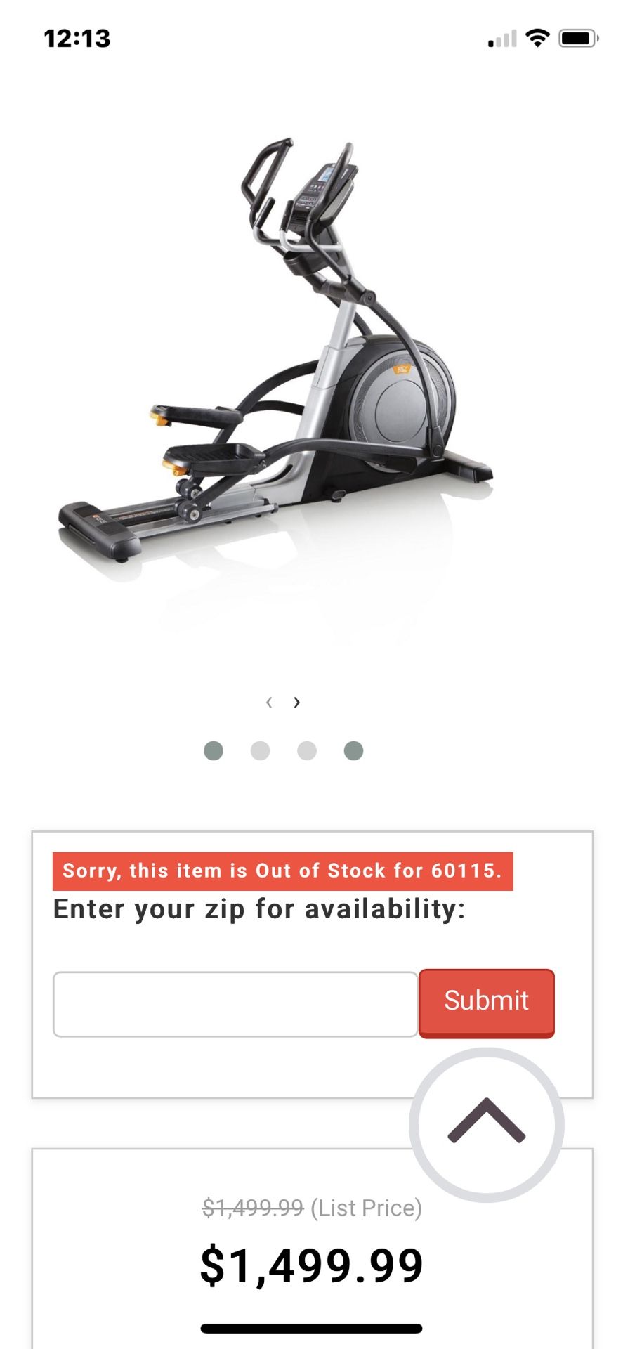 NordicTrack Elite Target Toning Elliptical