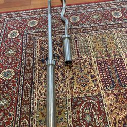 Like New Olympic Barbell And Olympic Curl Bar