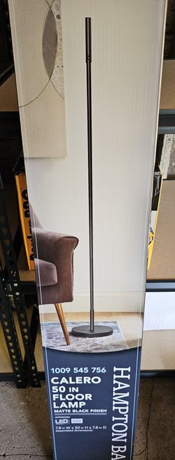 Hampton Bay Calero 50 Inch LED Floor Lamp