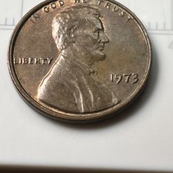 6/ Penny 1973 No Mint Mark 