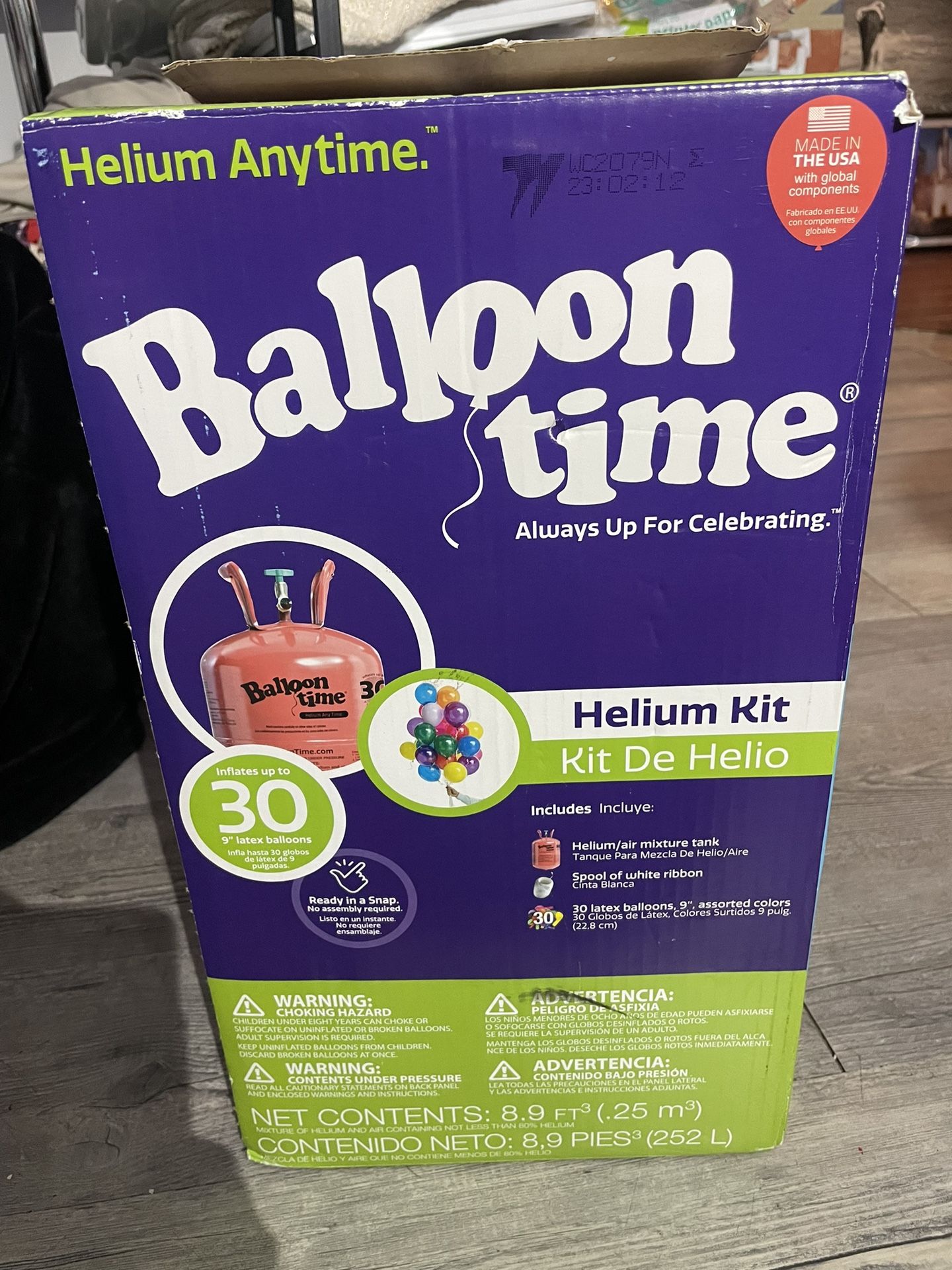 Ballon Time Helium Balloons 