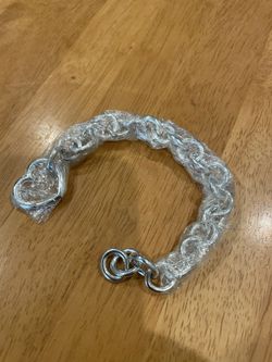 Tiffany Open Heart Bracelet 8”