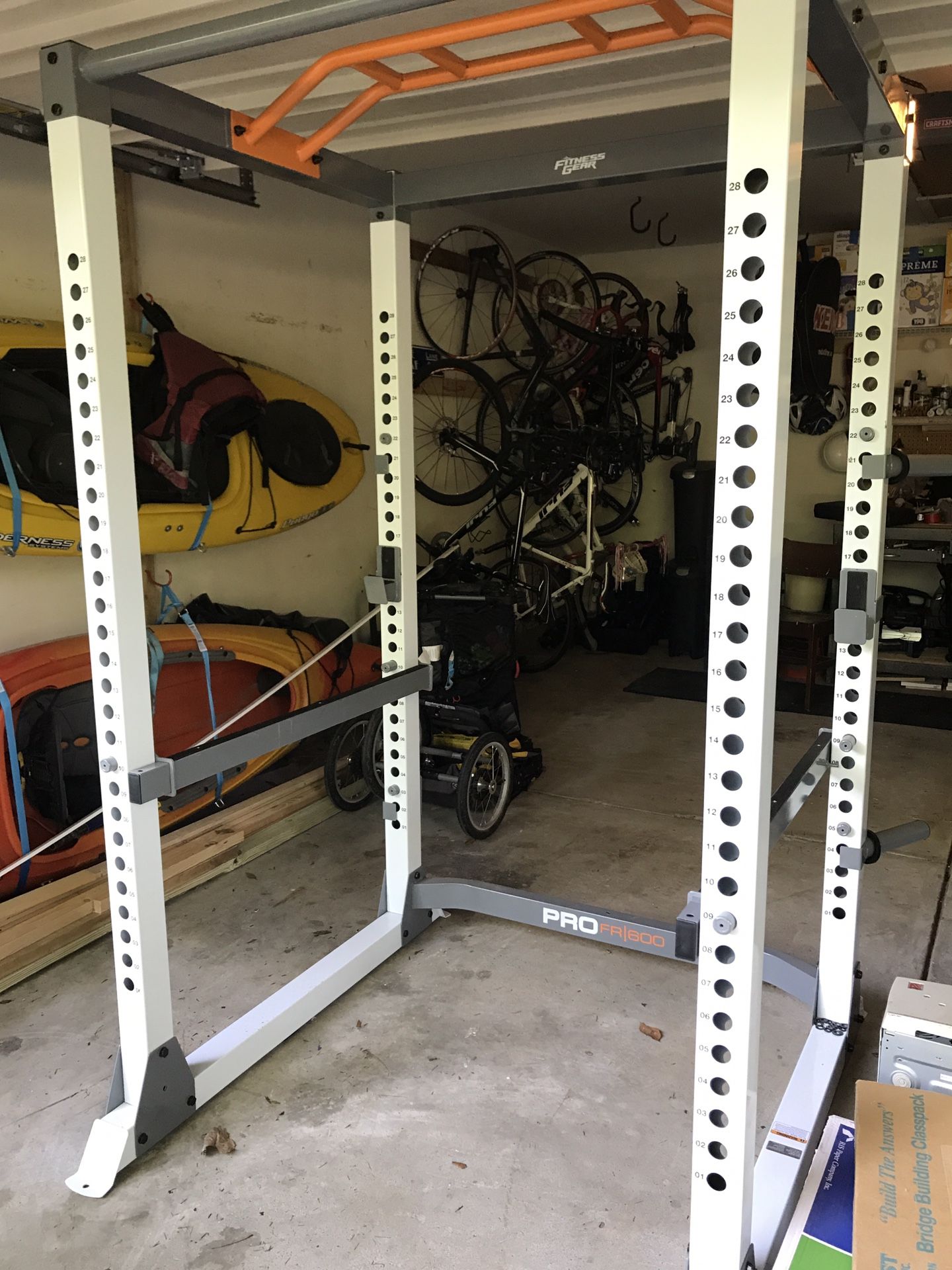 Fitness gear pro fr 600 squat rack hot sale