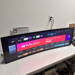 LG 49WL95C-WE 49 Inch 32:9 UltraWide Dual QHD IPS Curved LED Monitor with HDR 10