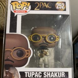 Funko Pop Rocks 2PAC Tupac shakur #252
