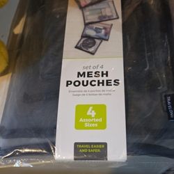 4 Mesh Pouches 