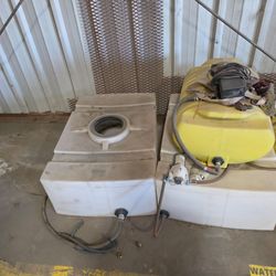 Skid steer water tanks $300 each