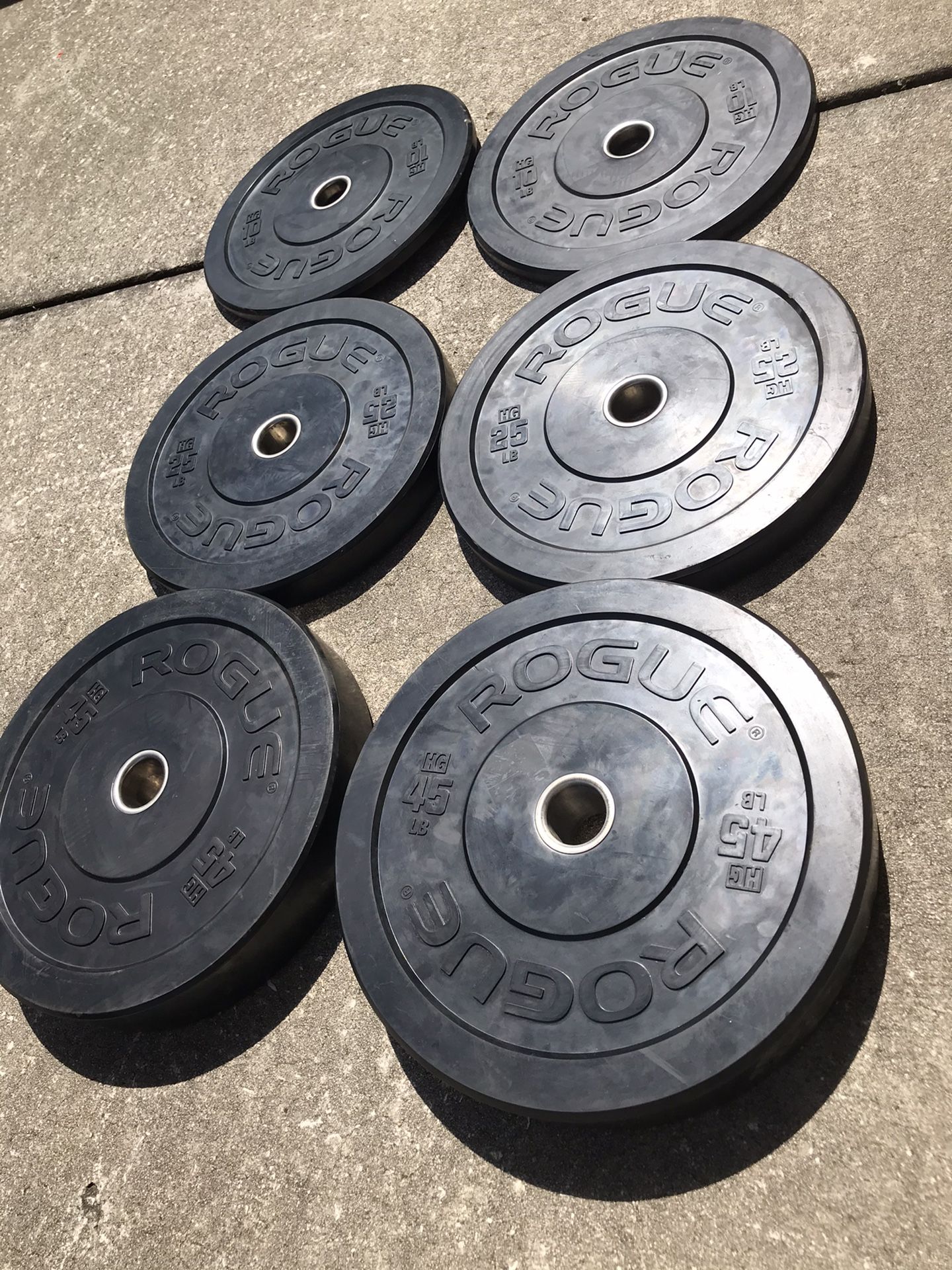 ROGUE 2.0 BUMPER PLATE SET