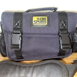 CBS Sports Camera Camcorder Crossbody Bag
