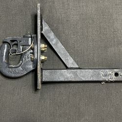 Nos CURT 6 Position Mount 2”X14” 10k lb PREMIER Pintle Tow Hitch Hook 160 152