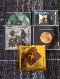 Cd’s Luniz Rbl Posse Kosheen Coldplay Massive Attack