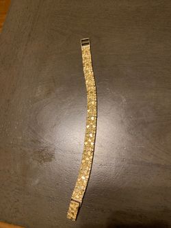 14 gold nugget bracelet 2500$