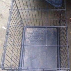 ANIMAL CRATE DOG CAT MEDIUM 19×17×24