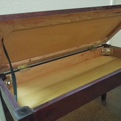 Bench with storage 