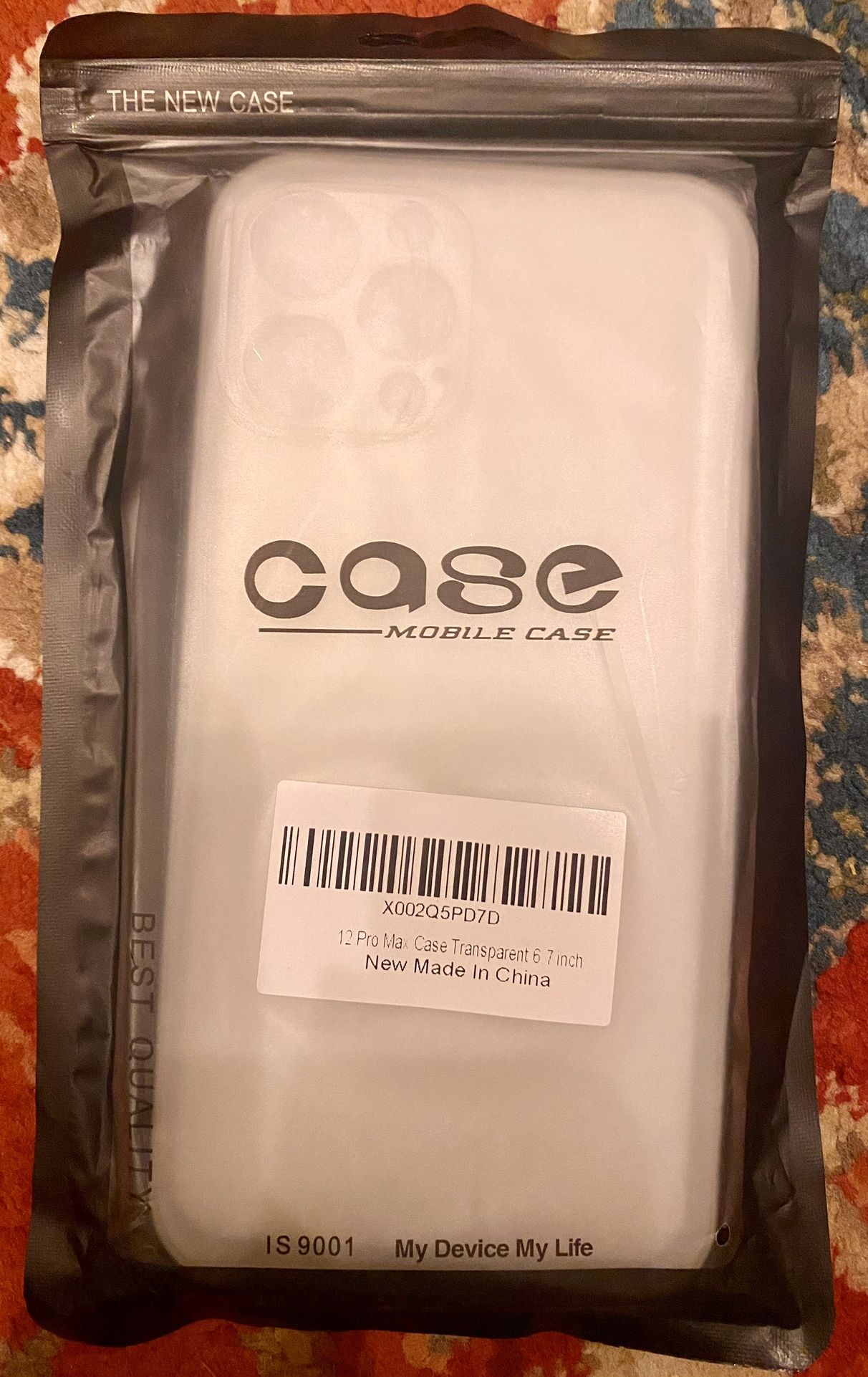 iPhone Phone Case 12 Pro Max Transparent Mobile case