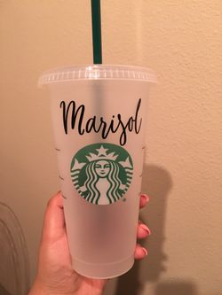 Personalized Starbucks Cold Cup