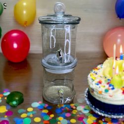 Fresh Decor Double Chamber Stacking Beverage Dispenser