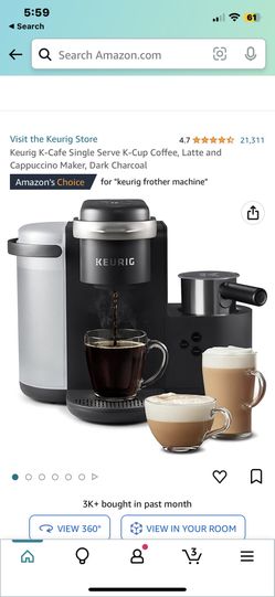 Keurig K Café Maker With Frother 