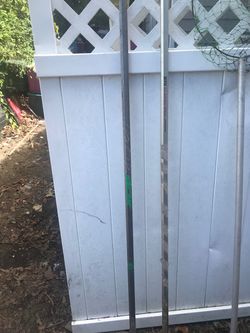Aluminum long defense lacrosse poles only $15 each