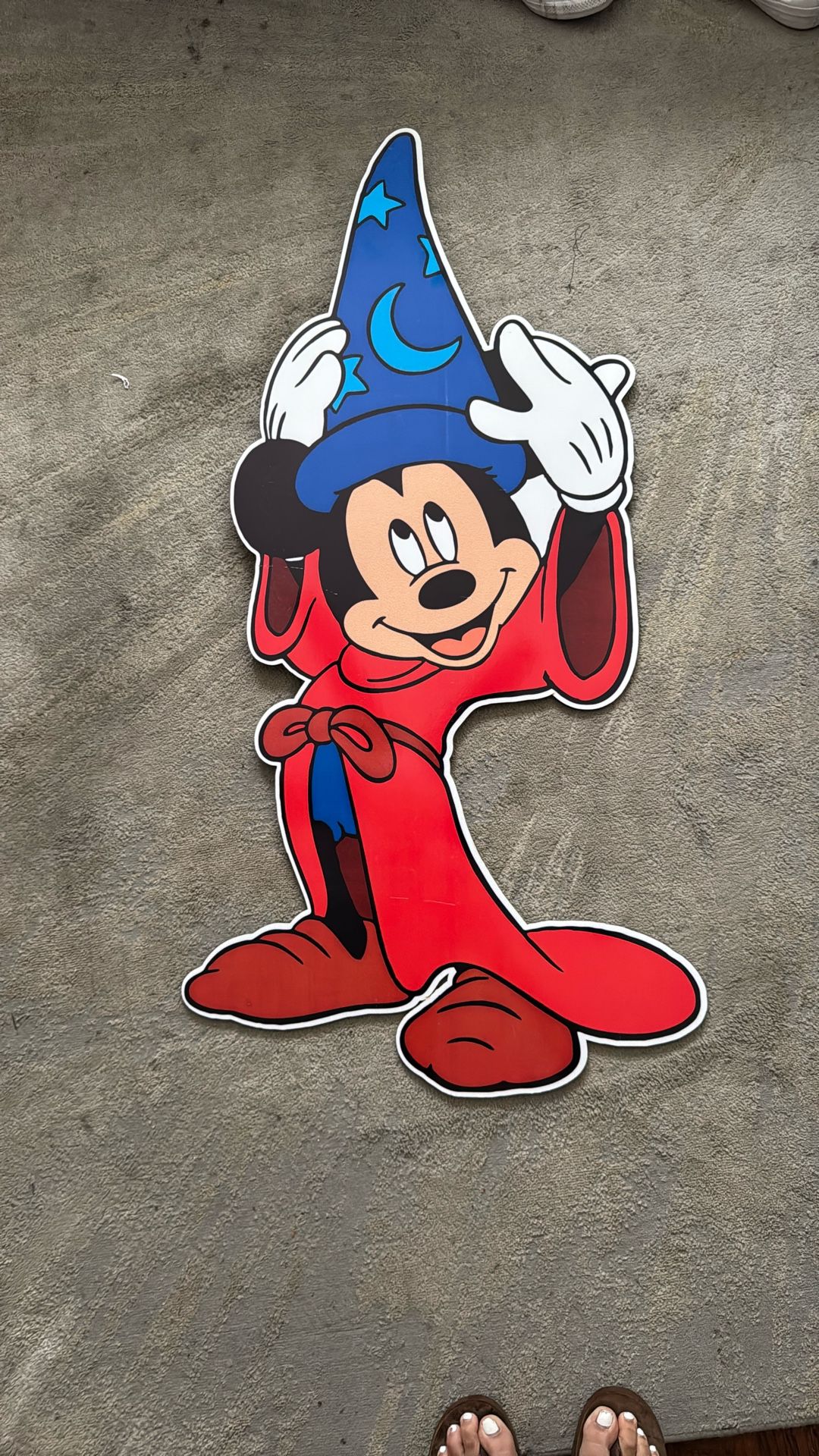 Mickey Wood Cutout
