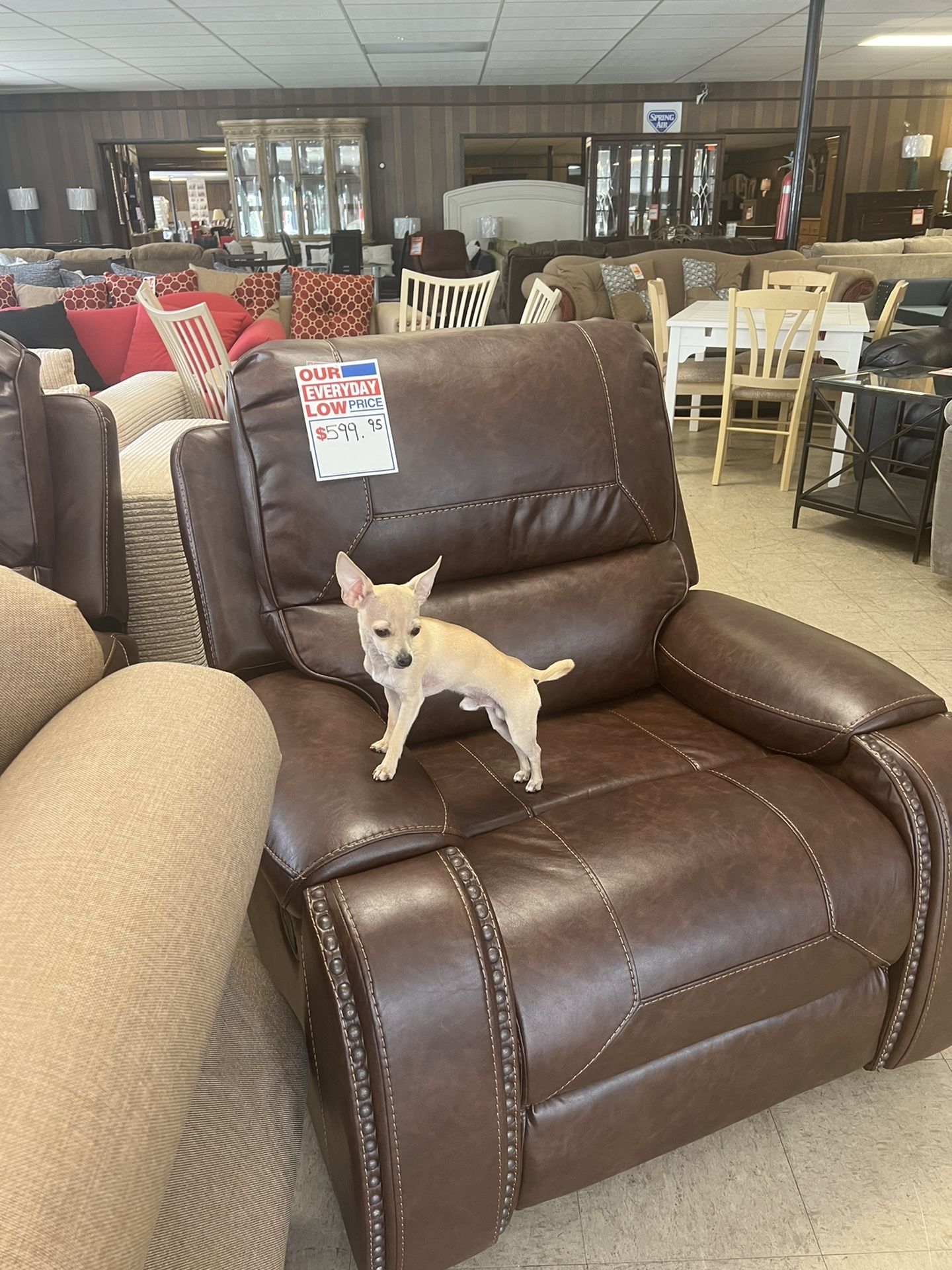 Top grain office chair by hooker