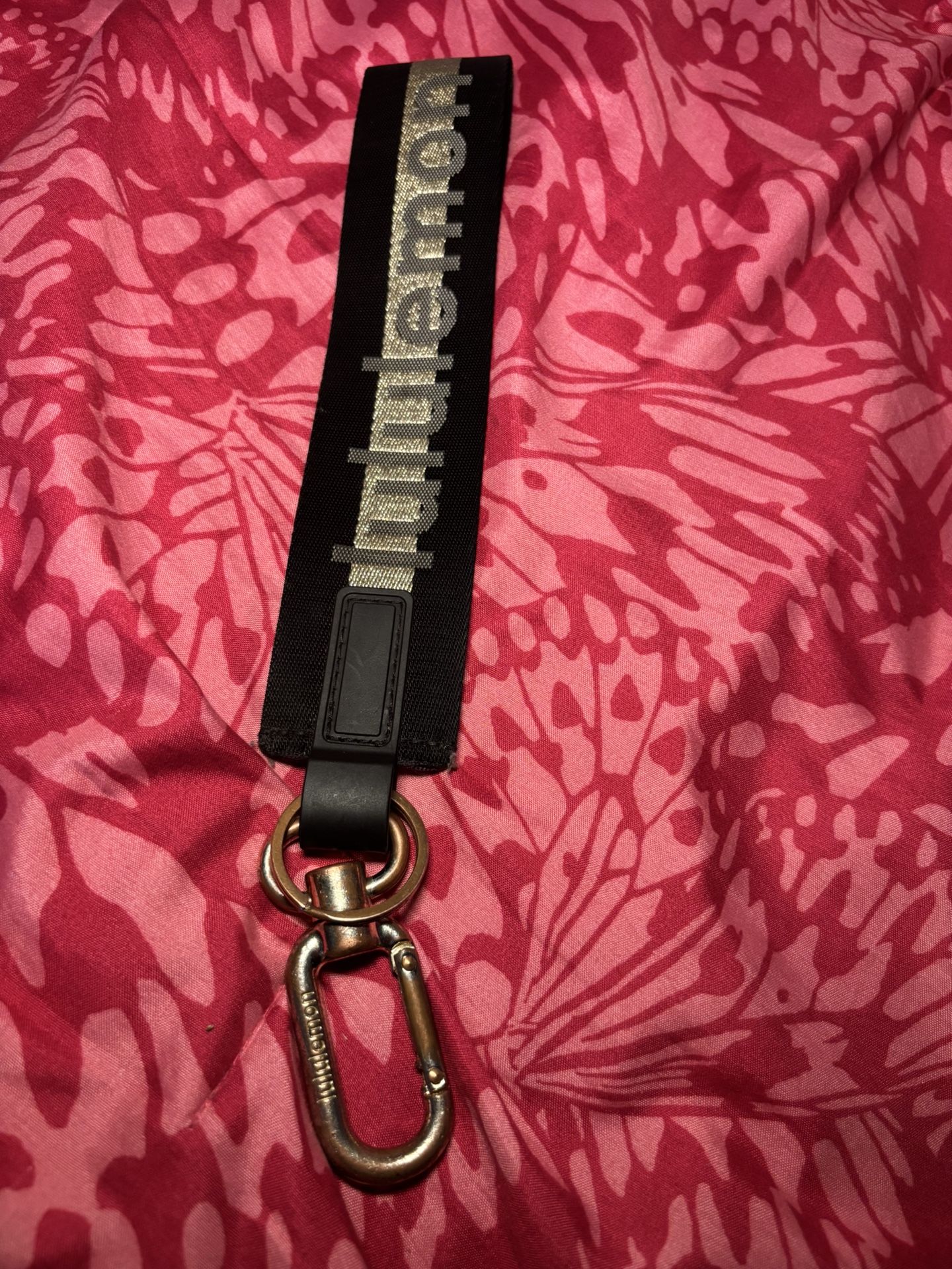 Lululemon Keychain 