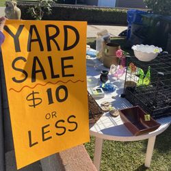 Yard Sale, Items Are Still Currently Avalable