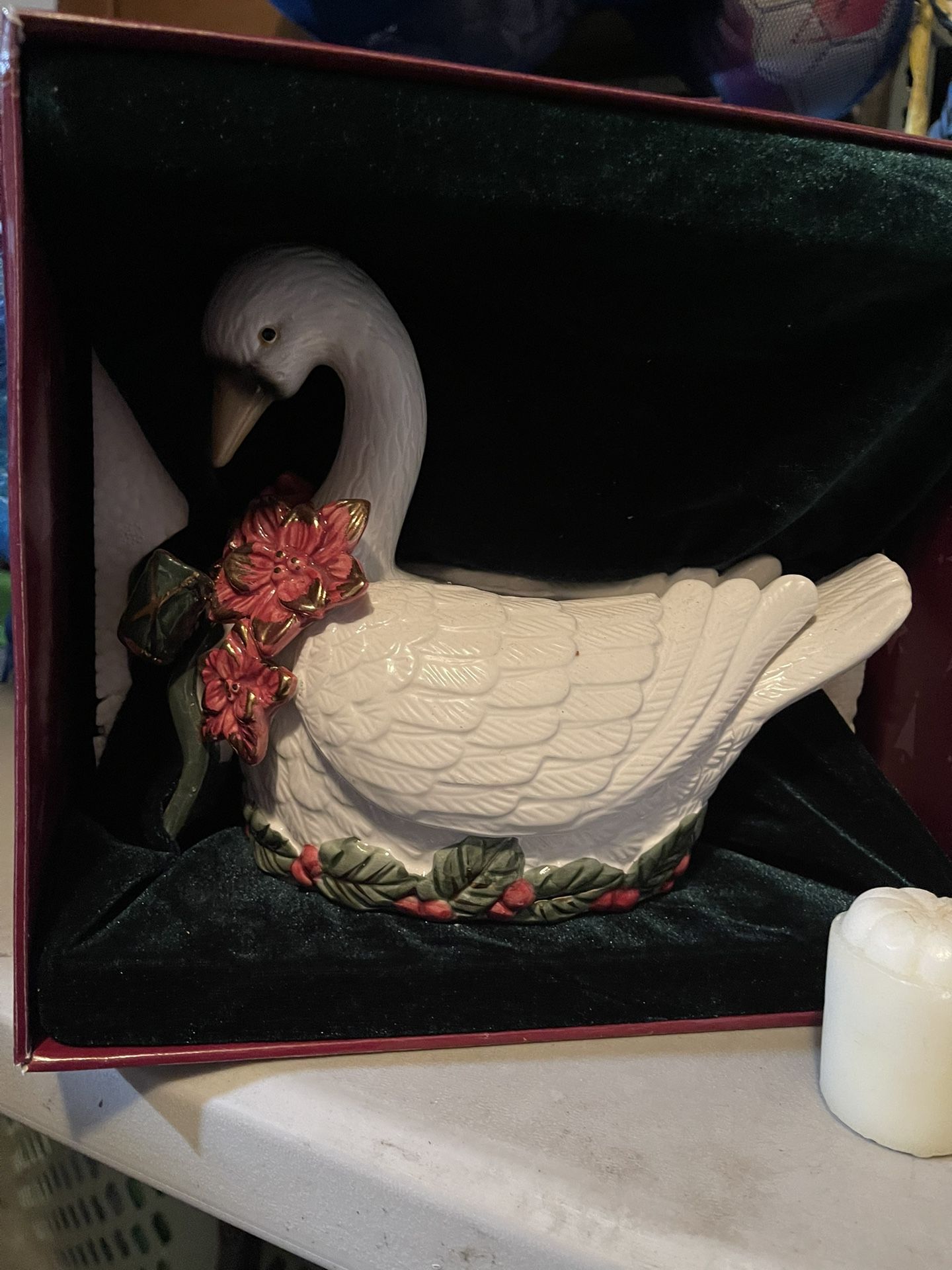 Swan Candle Holders