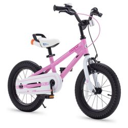 RoyalBaby Freestyle-7 - Bicicleta para niños pequeños, rueda de 12 pulgadas, frenos de mano duales, bicicleta para principiantes, niños y niñas de 3 a
