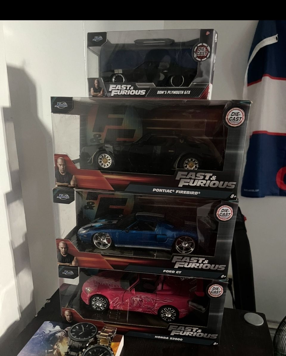 Fast And Furious Toy Collection