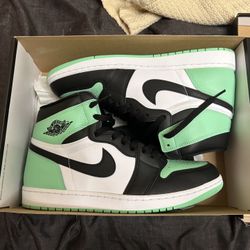 Green Glow Jordan 1 Size 12 