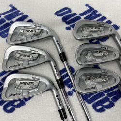 Clean Ping Anser Forged Black Dot Iron Set 5-PW Ping CFS