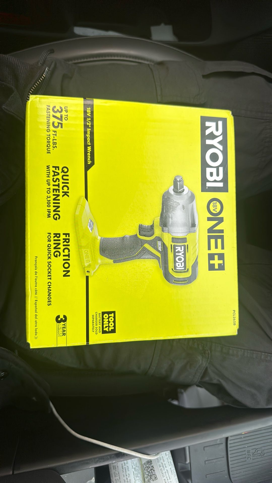 Ryobi 18v One + Impact Wrench 