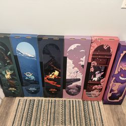POKEMON CENTER BOARDS ALL FOR SALE