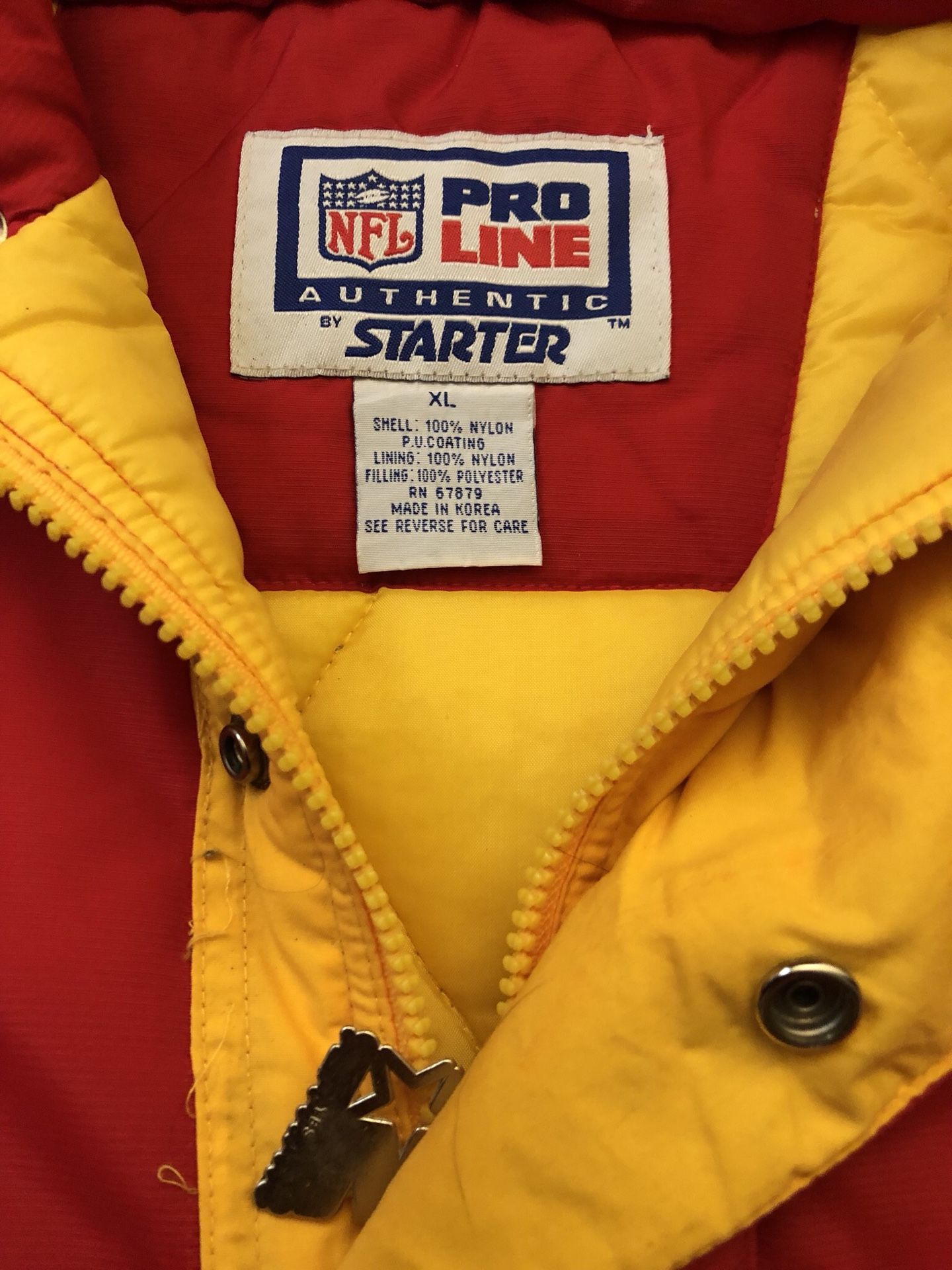 Vintage Starter New England Patriots Half Zip Pullover Jacket Size Large  for Sale in Westminster, CA - OfferUp