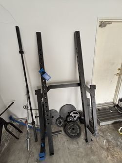 Squat Stand, Shoulder, Chest All In One Bar And Stand