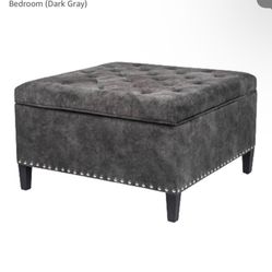 Living Room, Storage Ottoman