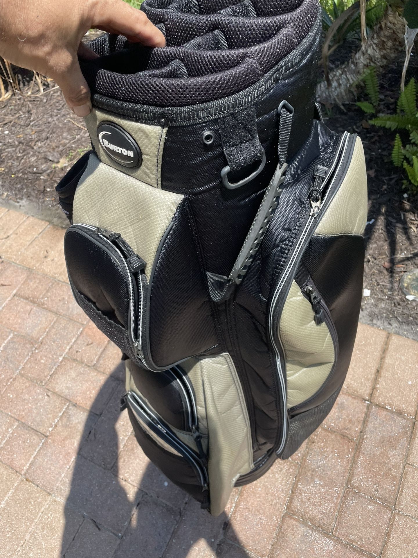 Burton Golf Cart Bag With 13 Club Dividers 