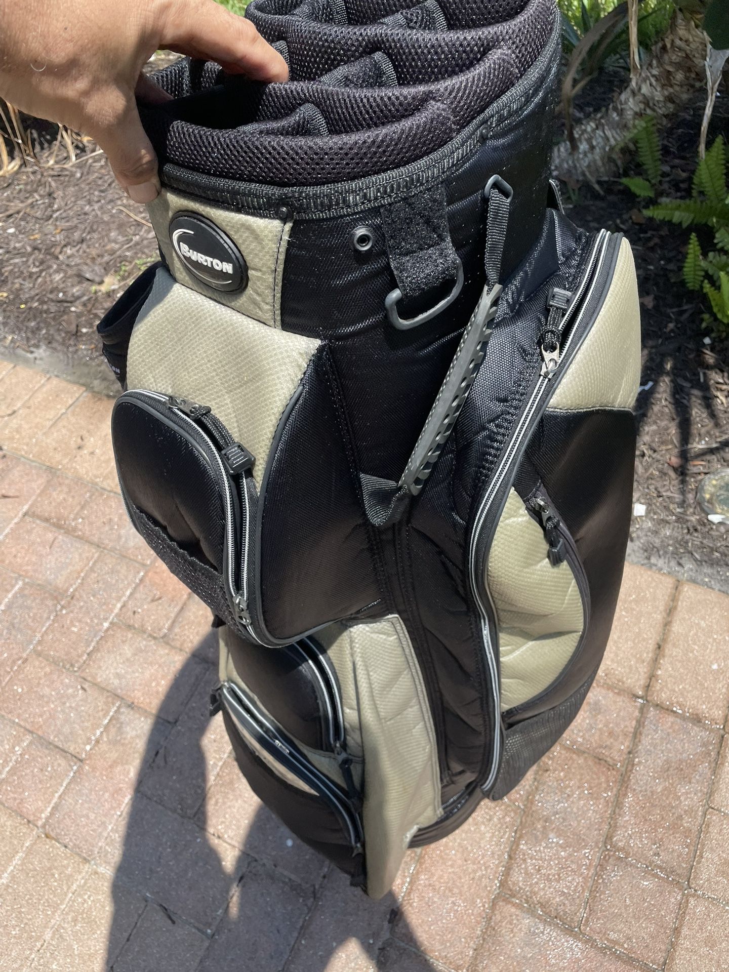 Burton Golf Cart Bag With 13 Club Dividers