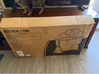 Bedside Crib Baby Bassinet in Box