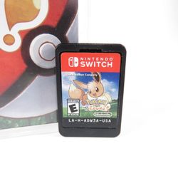 NEW NINTENDO SWITCH POKEMON LET'S GO EEVEE