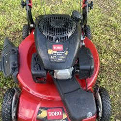 Toro Self Propelled Lawnmower 