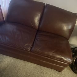 3 Piece ALL LEATHER Sectional.. *MUST GO IMMEDIATELY *